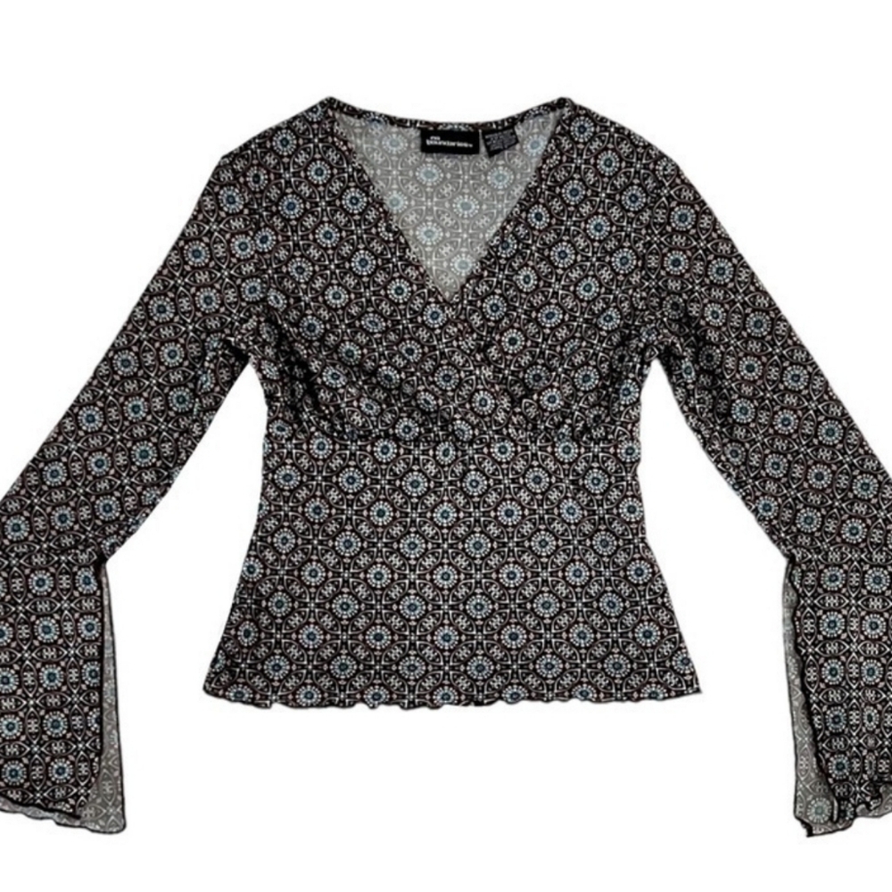 Vintage Y2K No Boundaries Babydoll Top